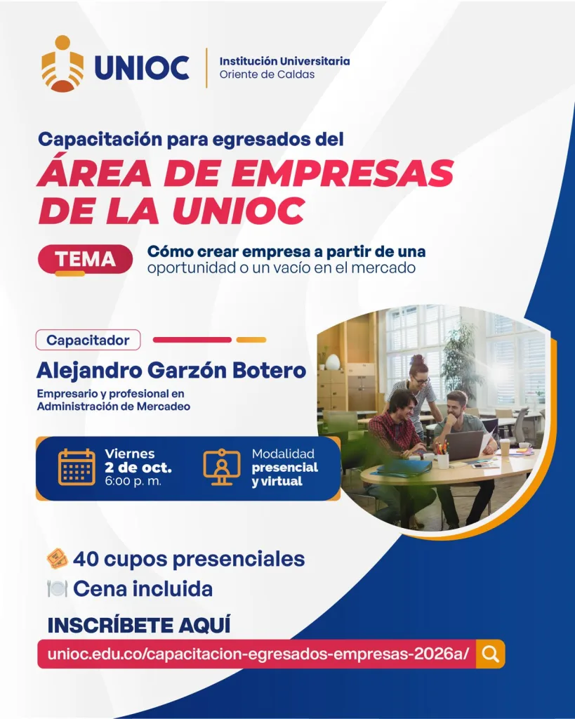 Capacitación Exclusiva para Egresados del Programa Empresas UNIOC