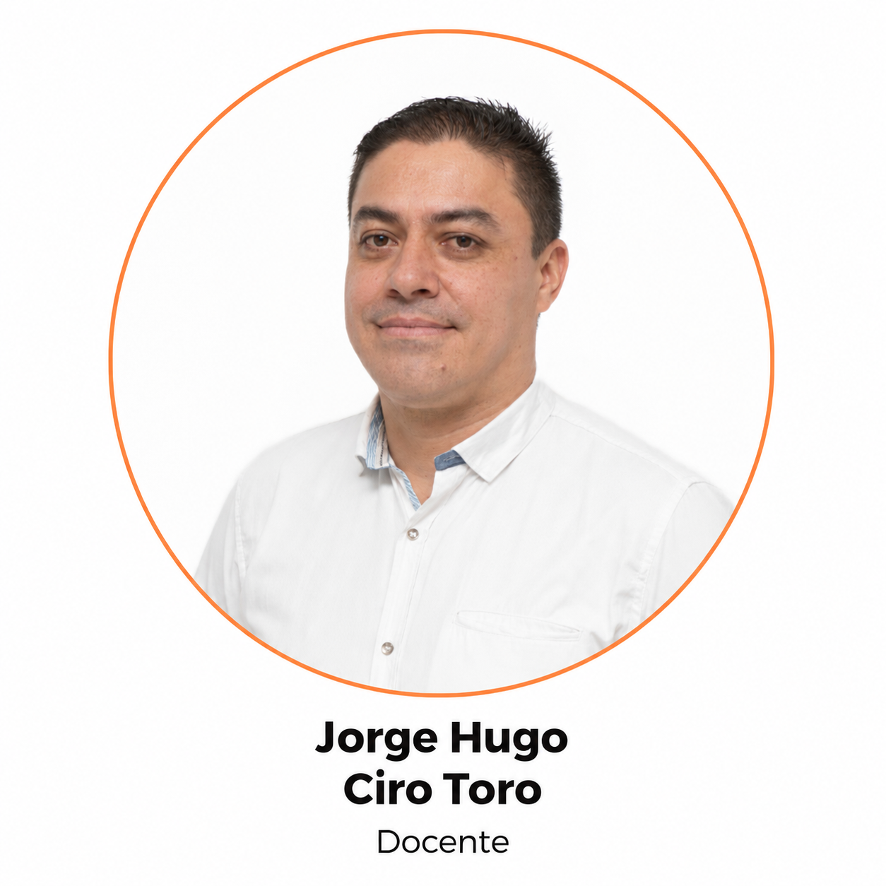 Docente Jorge Hugo Ciro