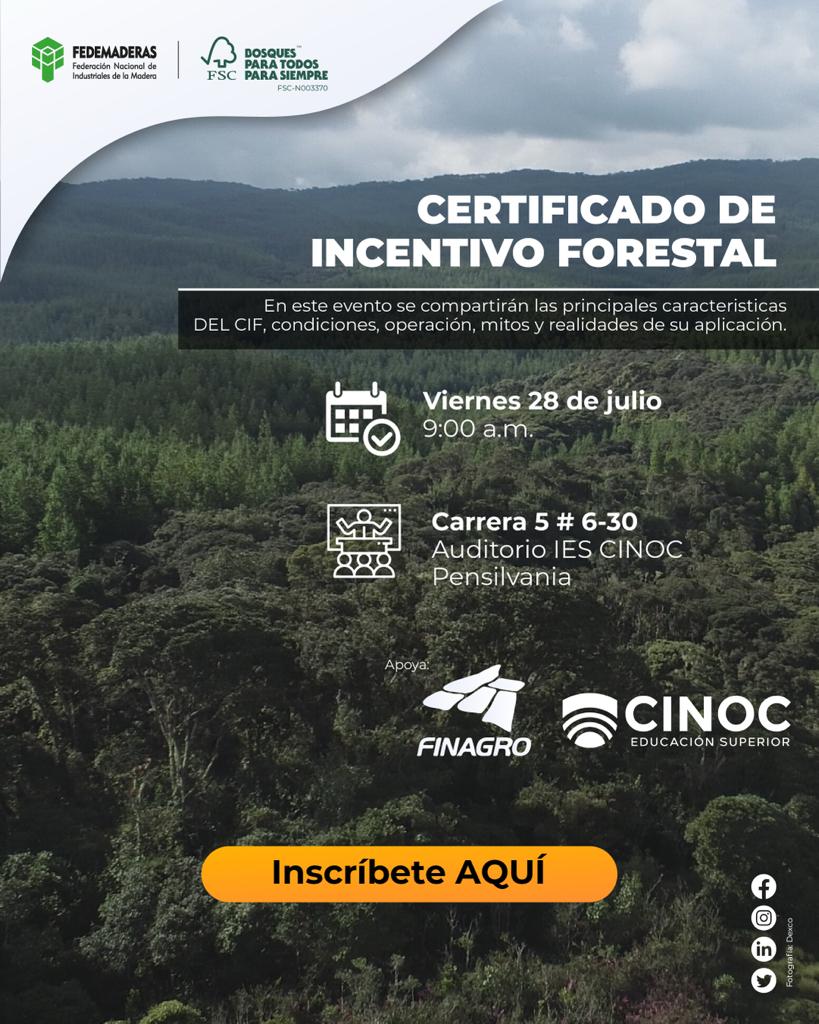 Certificado de Incentivo forestal