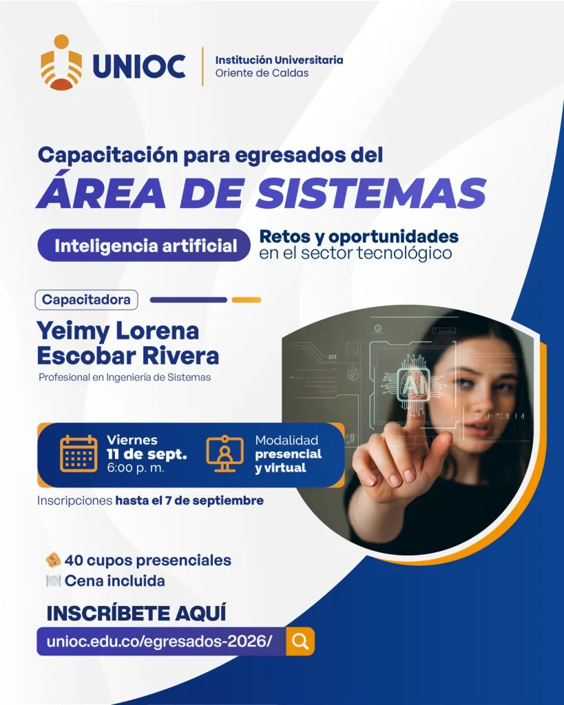 Capacitación para egresados: Área de Sistemas